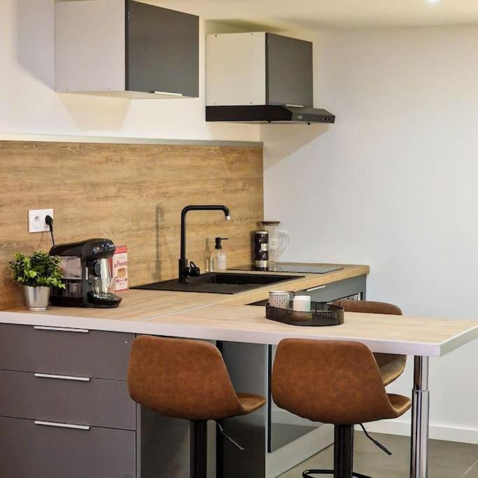 Grand Loft Avec Terrasse Privee Daire Saint-Etienne  Dış mekan fotoğraf